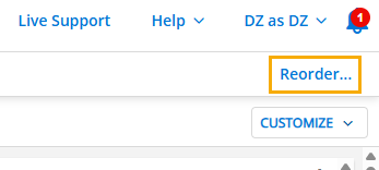 Reorder Flexmls Favorites