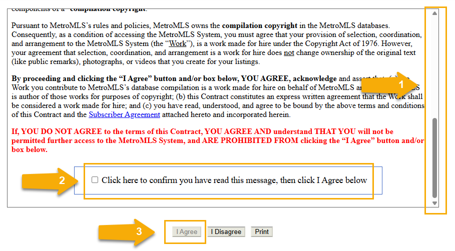 Flexmls Copyright Agreement